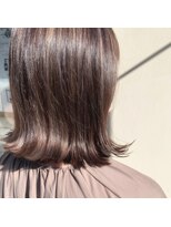 ビューバイネオリーブ 用賀店(Beau'r by neolive)&nbsp;ボブルフアッシュグレージュハイライト【用賀/用賀駅】