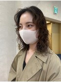 スタイリング簡単パーマ