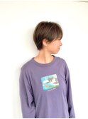 ショート/ショートボブ/くびれショート/丸みショート