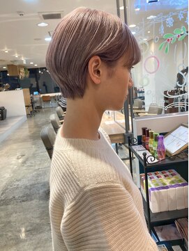 ヘアーブレイス(hair brace) 色落ちも綺麗なグレージュカラー【菅野竜矢】