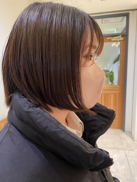 ネオリーブルカ 御茶ノ水店(Neolive Luca) 切りっぱなしボブ　御茶ノ水　神田　小川町　ボブ