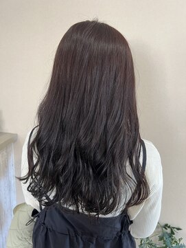 ヘアーアートミュージアム(Hair Art Museum) ダークピンクブラウンカラー★