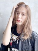 ナチュラルロング_ショコラアッシュヘルシースタイル_28762