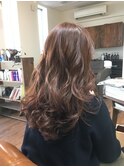 ロングウェーブスタイル
