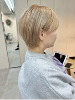 ミィ 浦和(mee)&nbsp;前髪/マチルダボブ/ピンクベージュ/インナーグレージュ/浦和