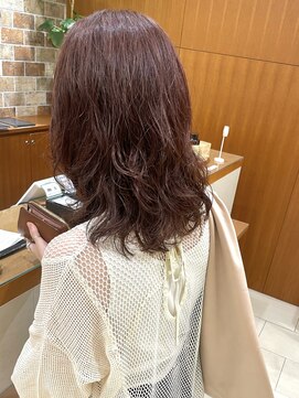 ピークアブー アヴェダ アトレ恵比寿(PEEK-A-BOO AVEDA) ウルフパーマ