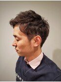 メンズニュアンスパーマ HOMMEHAIR2nd江ヶ崎