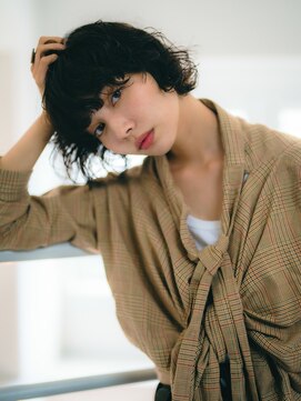 ベンジー オウン 代々木上原店(benji own) 【benji】無造作ニュアンスパーマ×レイヤーBOB 2