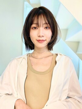 アンク(ank) レイヤー/レイヤーボブ/小顔/大人可愛い/フェイスレイヤー/美髪