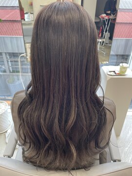 ユニック コウベ(unique KOBE) 髪質改善カラー×グレージュ