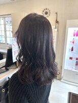 トップヘアー 大元店(TOP HAIR)&nbsp;パープル×ベージュ
