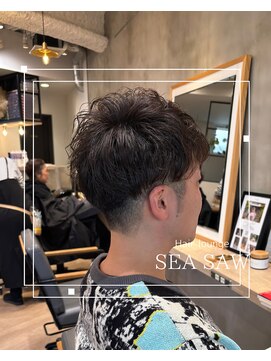 シーソー(SEA SAW) メンズ×ナチュラルパーマ