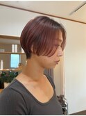 前髪なしショートスタイル