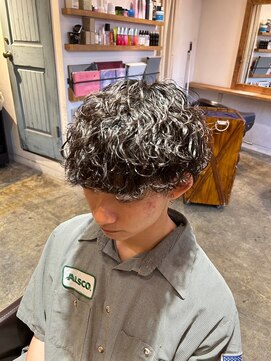 アルーシェ 新宿店(Alushe) メンズカット×波巻きパーマ