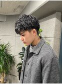 ツーブロ×ツイスパ