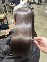 サロンドミルク 原宿(salon de MiLK) ナチュラルブラウン初カラー原宿表参道レイヤー髪質改善