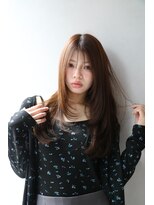 リアン バイ キートス(Lien by kiitos)&nbsp;ワンカールレイヤー/レイヤーカット/マロンベージュ/春カラー