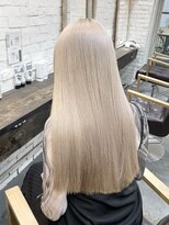ヘアサロン エフ 渋谷(F) #ハイトーン#ハイトーンブロンド#ホワイトベージュ