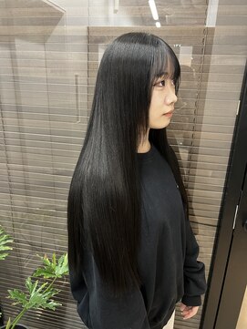 ヌープヘアーアイス(NUUP.hair ici) 夏◎透明感オリーブベージュ×美髪レイヤー