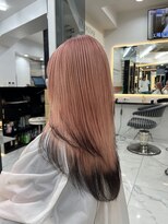 ラピス 渋谷本店(Lapis)&nbsp;エンドカラー/ピンクカラー/レイヤーカット/デザインカラー