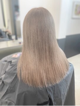 オーティティ(O-TETE) O-TETEミルクティーグレージュストレートヘア小倉戸畑