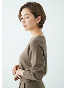 シスタ 二子玉川(SiSTA) 小顔/暗めカラー/オリーブグレー/ココアベージュ/水素/骨格補正