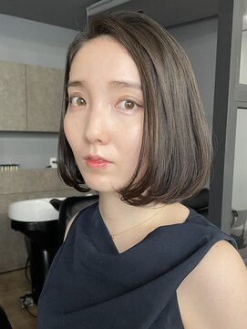 インセプション 銀座(INCEPTION) ぱつっとボブ・ショート/前髪あり/絶壁解消/３0代/４0代/大人
