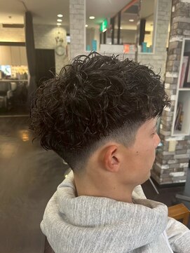 ヘアーメイク ロージー 北18条店(HAIR MAKE ROSY) ツイストスパイラルパーマツーブロックツイストパーマ