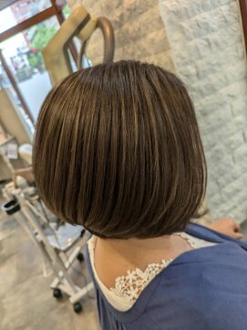 アース 福岡天神赤坂店(HAIR & MAKE EARTH) 白髪染めじゃない白髪ぼかし　１６