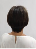大人ショートボブ
