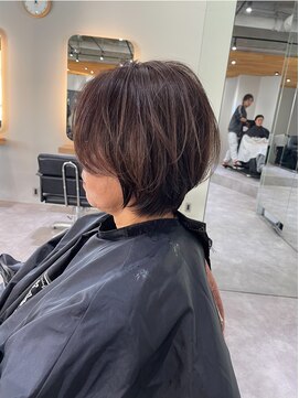 サロンドミルク 新百合ヶ丘店(salon de MiLK) 白髪ぼかしベージュ［新百合ヶ丘/ハイライト/白髪染め］