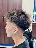 【20代 男性】ロンドンツイスパフェード（大宮/バーバー）