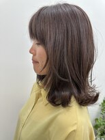 アニー 松戸(ANNI)&nbsp;クラゲヘアー/小顔に見せるヘア/ココアベージュ/松戸駅