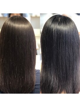 レアビーチ(Lea Beach) カット+白髪染め髪質改善カラー+Tr