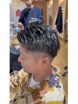 アヴァンス 天王寺店(AVANCE.)&nbsp;メンズミドルフェード×立ち上げセット