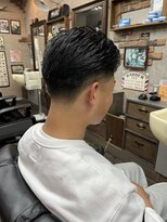 アールズ ヘア(R's hair)&nbsp;MEN’S HAIR/サーフカール/刈り上げセンターパート/印西