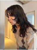 ロングパーマ/デジタルパーマ/レイヤーパーマ/名古屋パーマ/前髪