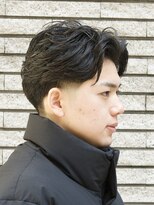 ザバーバー 渋谷(THE BARBER)&nbsp;短髪フェード+フェザーパーマ