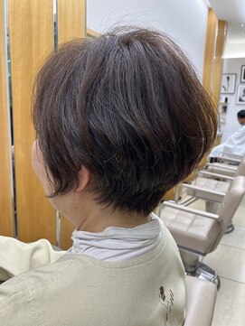 ピークアブー 銀座並木通り(PEEK-A-BOO) 丸みショートボブ