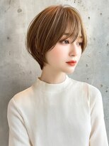 ルービック 豊中(Rubik's)&nbsp;丸みショート×透明感カラーで大人可愛い小顔ヘア