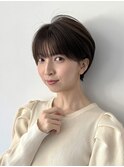 ●杉浦ショート/白髪前髪/ショートボブ/20代30代40代50代/銀座6
