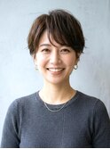 ☆動きで差がつくエアリーマッシュショート30代40代50代
