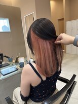 ジジ インターパーク 宇都宮(Gigi) インナーカラー/インナーカラーピンク/ピンクオレンジ