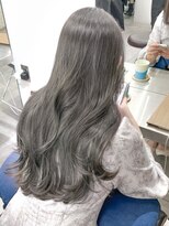 ミラ 新宿(MILA)&nbsp;ブリーチなし透明感カラー/韓国風こなれミディ/髪質改善/新宿
