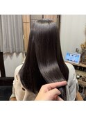 ナチュラルブラウン　清須　髪質改善