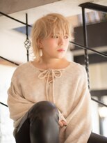 美容室 グローブ 船橋店(globe)&nbsp;ハイトーンウルフスタイル【船橋】