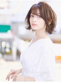 25歳からの【毛先パーマ /黒髪/ことりベージュ】♪