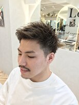 ロンドプランタン 恵比寿(Lond Printemps)&nbsp;【Lond printemps】ツーブロックショート　アップバング