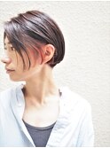 ♪百瀬俊幸♪前下がりショートボブ/インナーカラー/イヤリング
