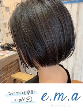 エマヘアデザイン(e.m.a Hair design) ミニボブ